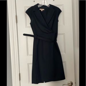 Navy suit dress by banana republic